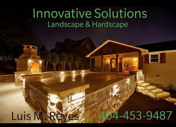 Local residential landscaping for year-round maintenance in Lawrenceville, GA by Innovative Solutions