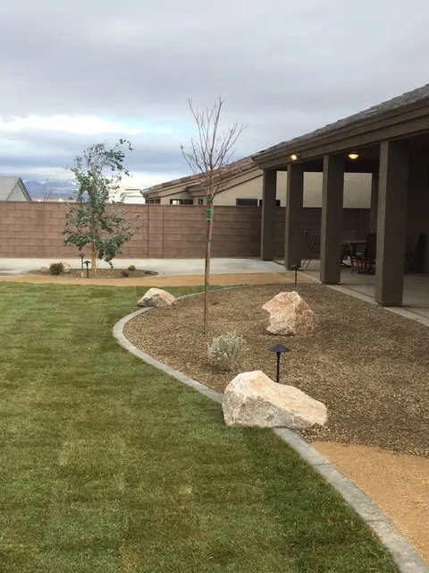 Professional outdoor landscaping for outdoor upgrades across Kingman, AZ - Innovative Stoneworks and Landscaping
