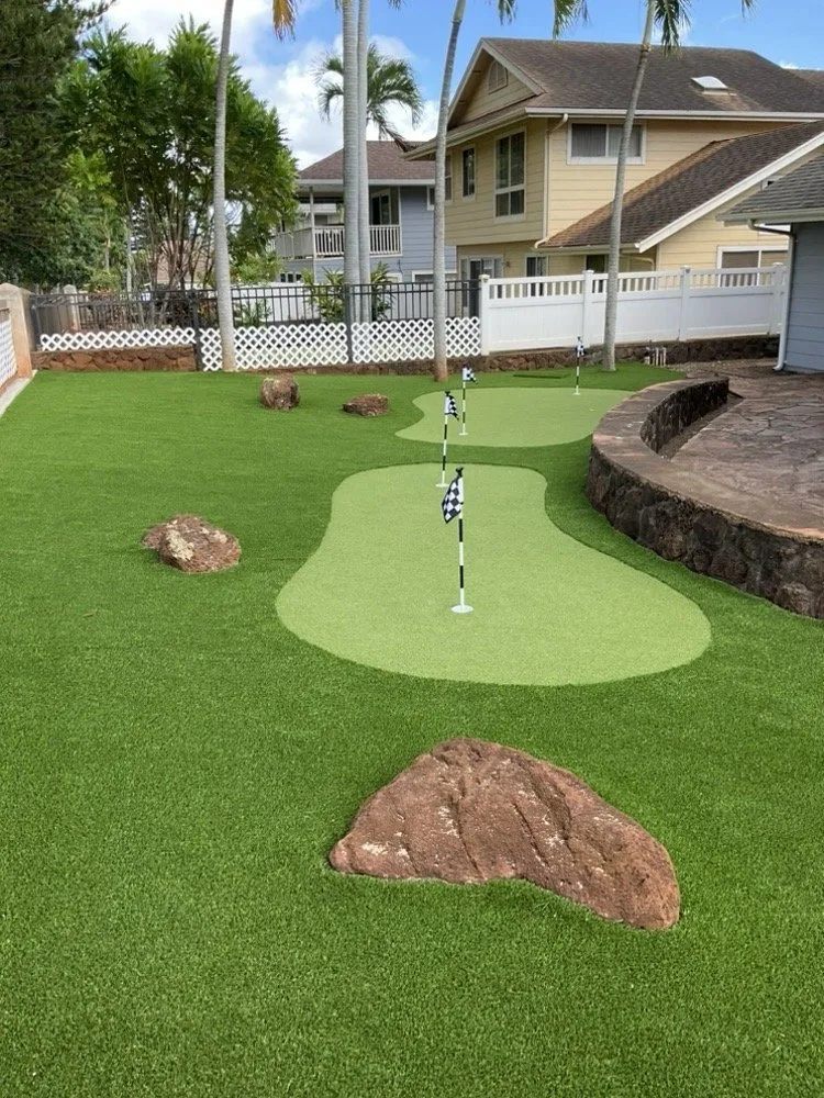 Custom outdoor landscaping for homes across Ewa Beach, HI - Innovative Turf Solutions