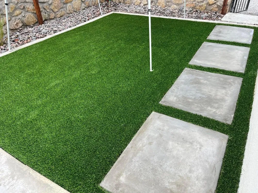 Local landscape installation in El Paso, TX - Inova Hardscape