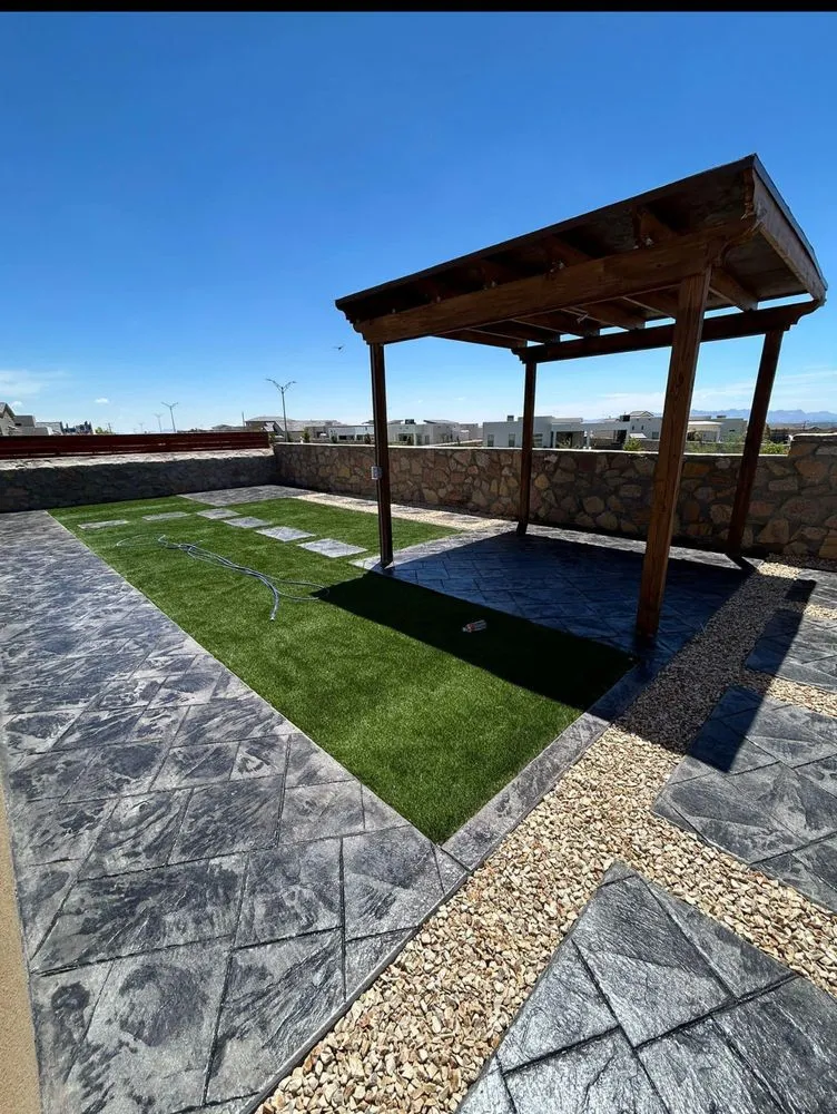 Local outdoor landscaping in El Paso, TX by Inova Hardscape