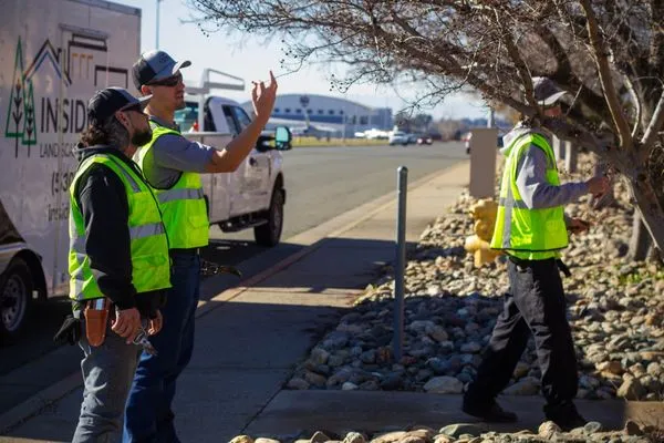 Inside Out Landscaping & Janitorial Logo