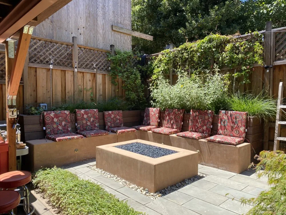 Custom garden landscaping in South San Francisco, CA by Inside Out Landscaping