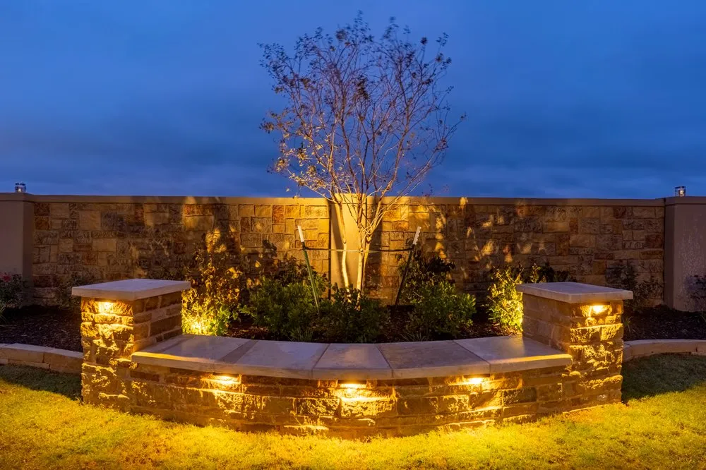 Professional landscape design in Richmond, TX by InsideOut Environments