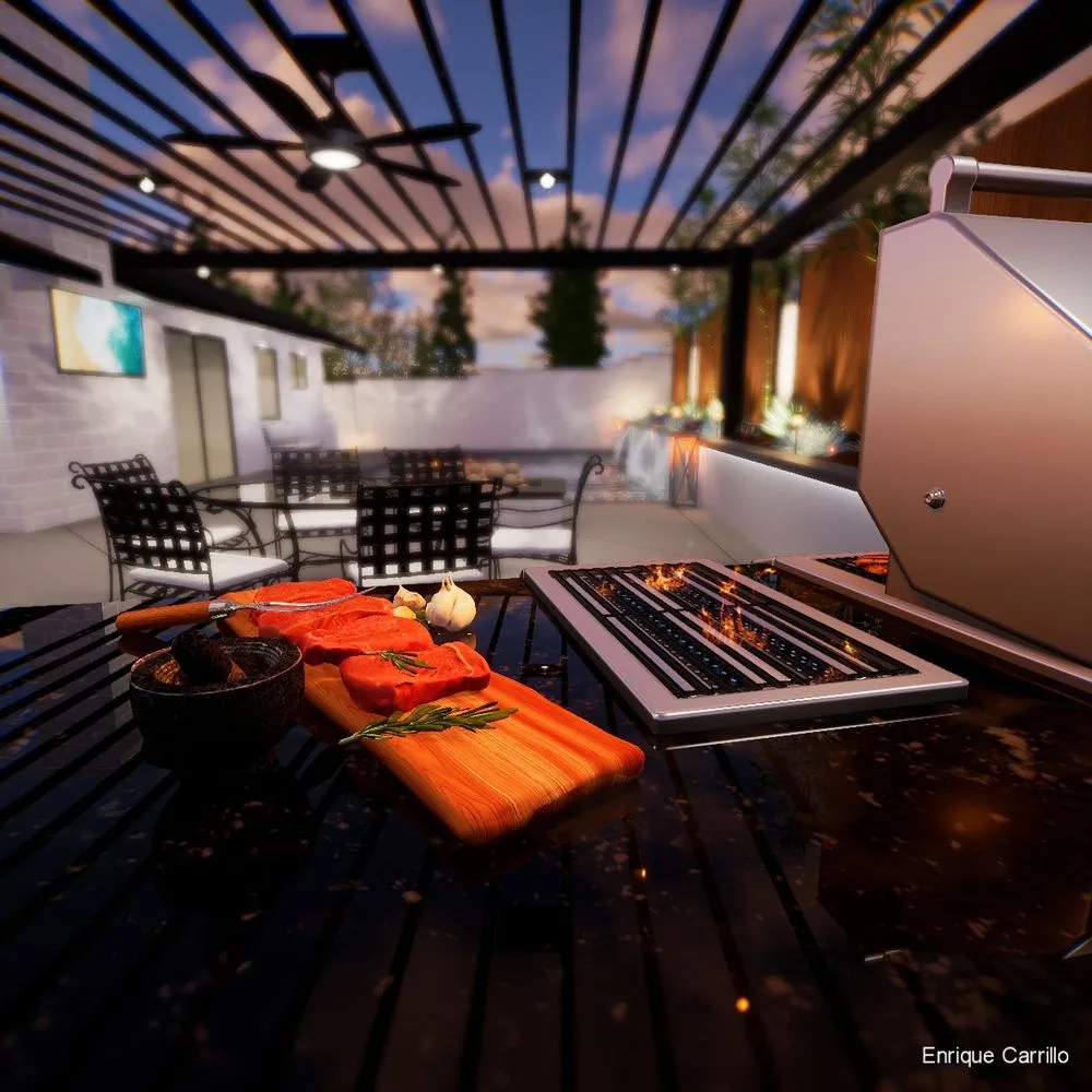 Local outdoor landscaping with custom design in Henderson, NV by Inspirada Design