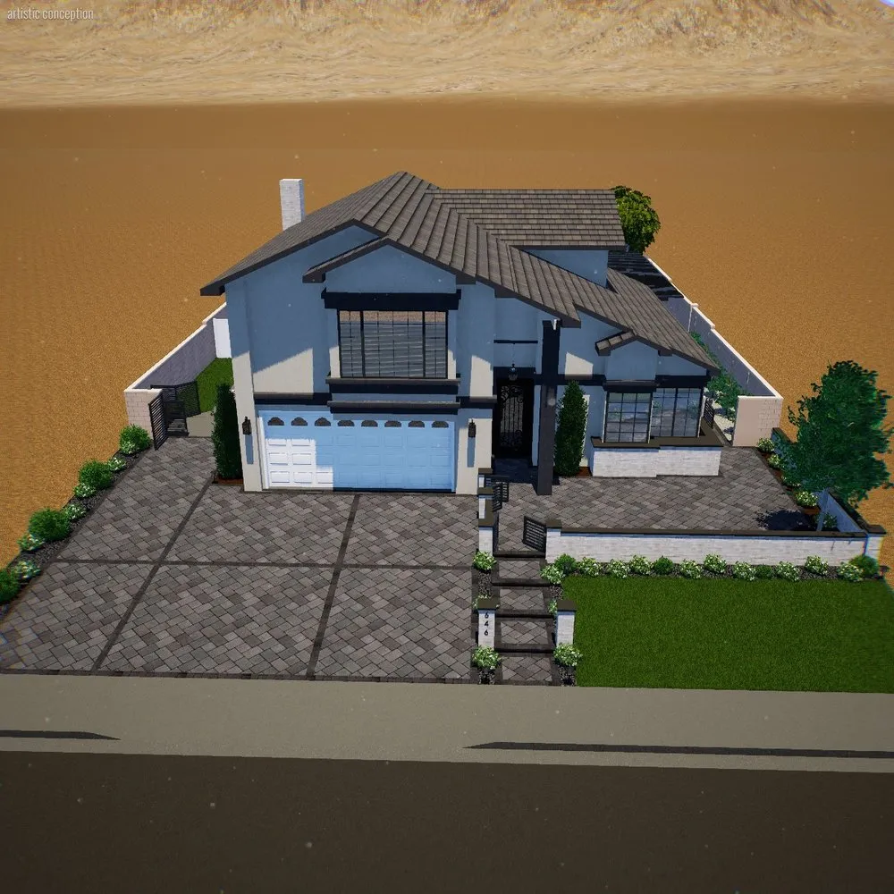 Expert residential landscaping in Henderson, NV by Inspirada Design