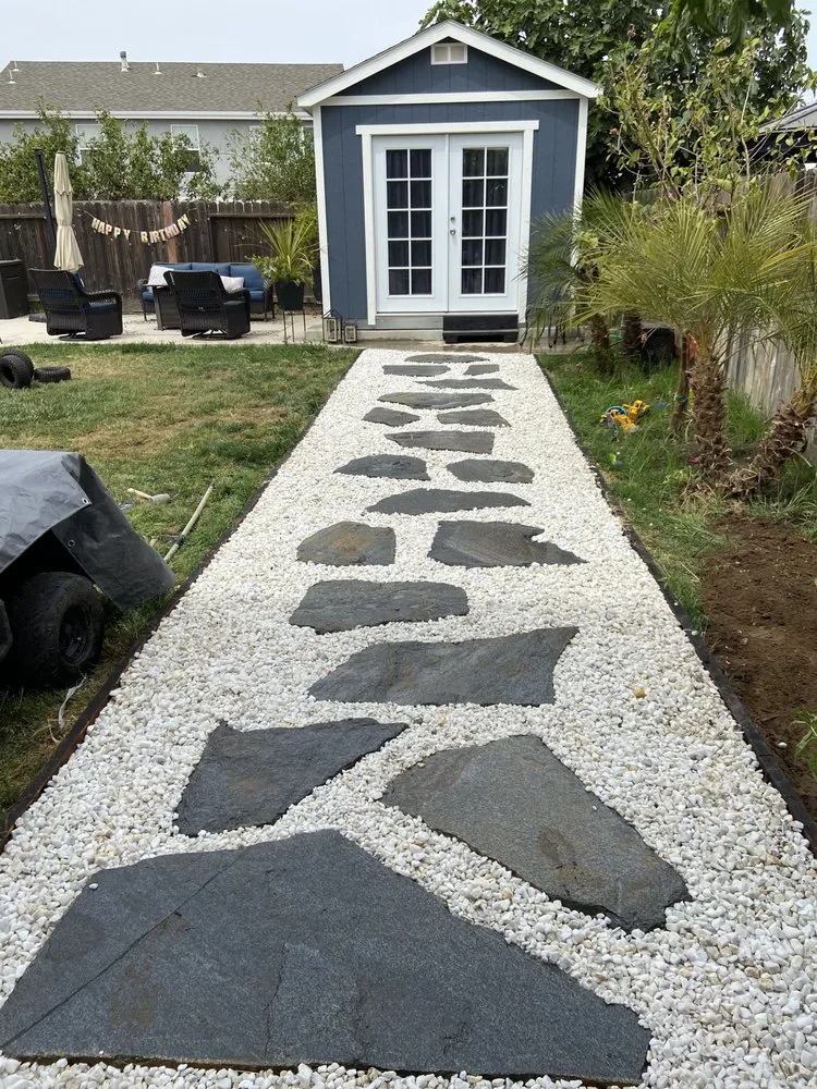 Trusted garden landscaping for residential properties in Modesto, CA by Inspiration Landscaping and Maintenance