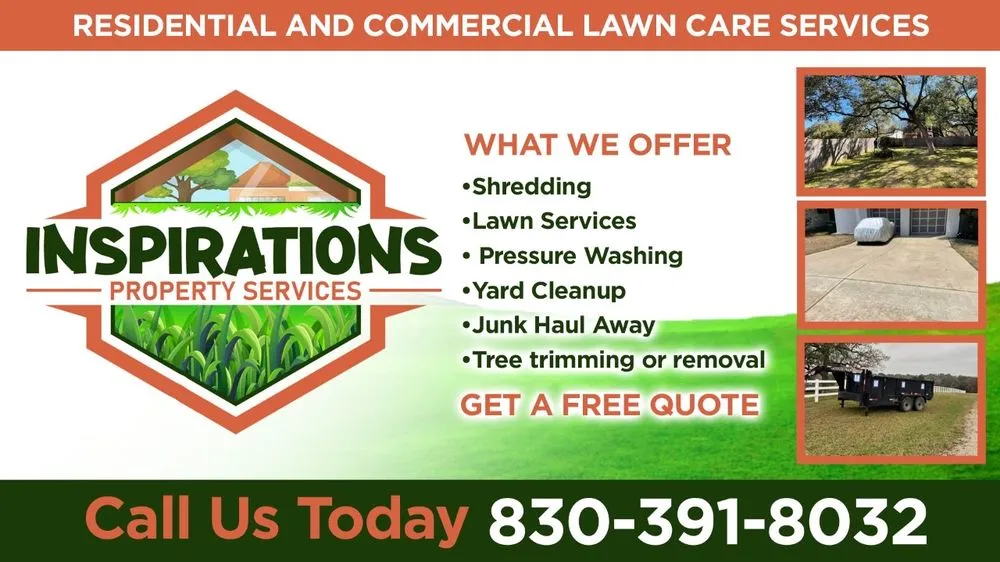 Reliable yard cleanup service near you across San Antonio, TX - Inspirations Property Services