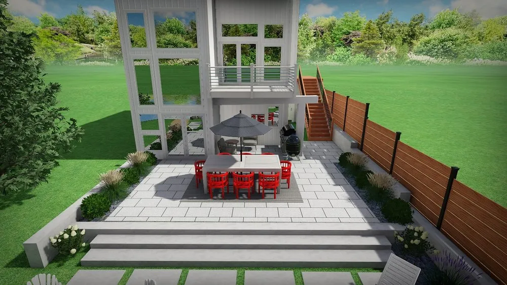 Reliable garden landscaping with custom design in Grant, MI by Inspired Landscapes by Megan