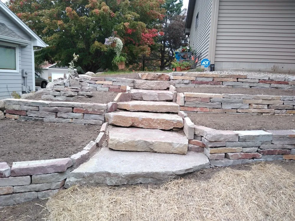 Local garden landscaping in Mendota Heights, MN by Inspired Landscaping