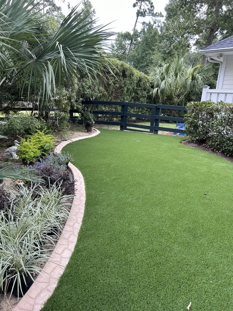 Top-rated landscape installation in Charleston, SC by InspireScapes