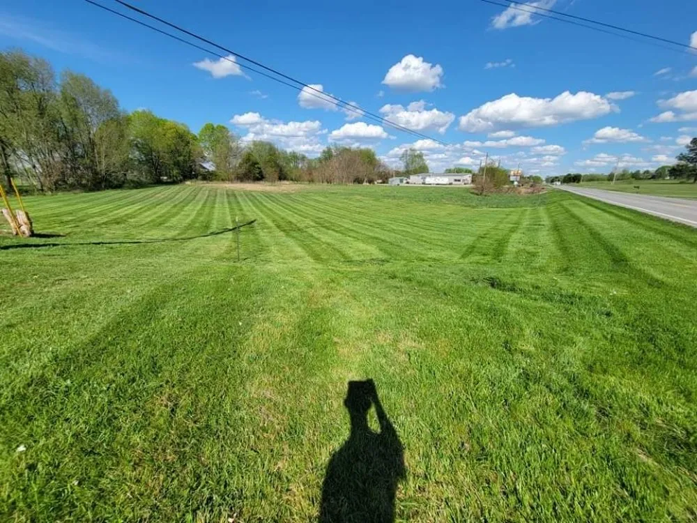 Custom garden landscaping in Ekron, KY by Inspiring Lawncare