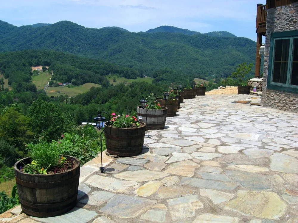 Local yard maintenance with custom design in Asheville, NC by Integrated Landscaping Of Asheville