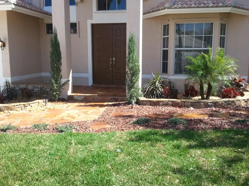 Trusted landscape installation with custom design in Pompano Beach, FL by Integrated Landscaping