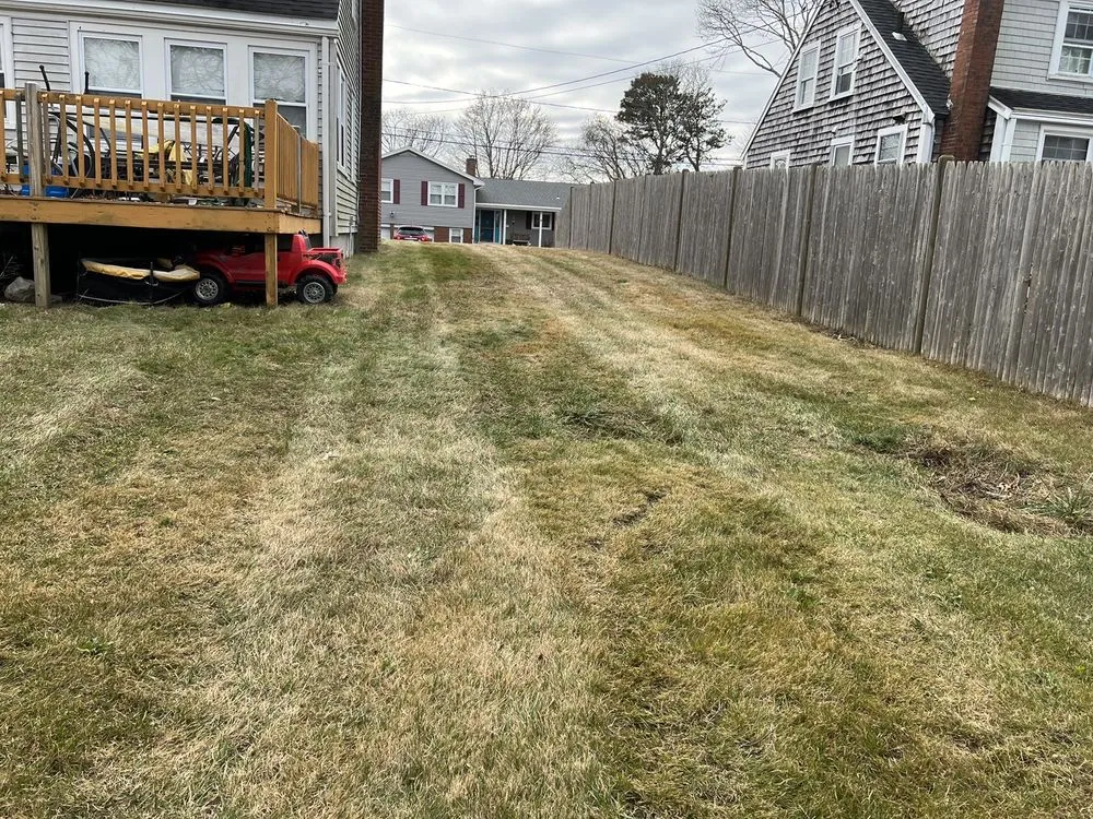 Custom garden landscaping in West Wareham, MA by Integrity First Landscaping