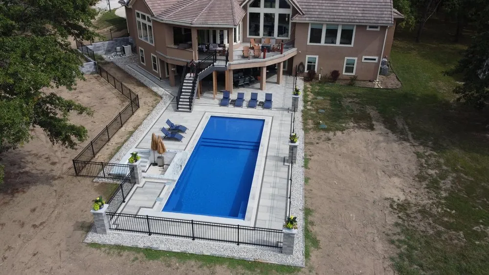 Custom yard cleanup service in Grandview, MO by Integrity Hardscapes