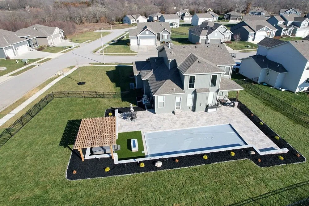 Expert yard cleanup service with custom design across Grandview, MO - Integrity Hardscapes