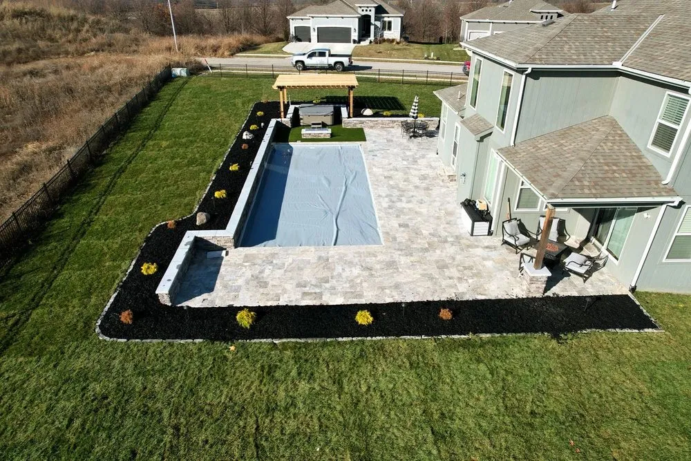 Professional lawn mowing service in Grandview, MO by Integrity Hardscapes