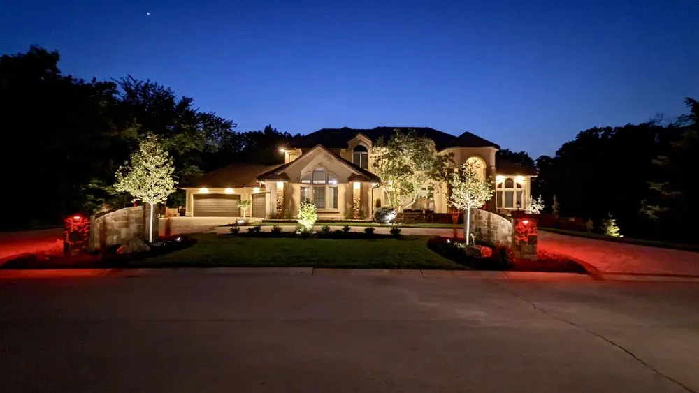 Custom outdoor landscaping in Grandview, MO by Integrity Hardscapes