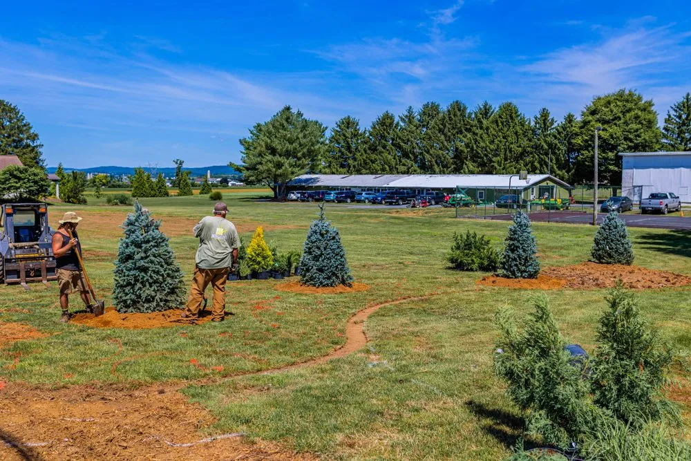 Custom residential landscaping near you in Lebanon, PA by Integrity Land Works