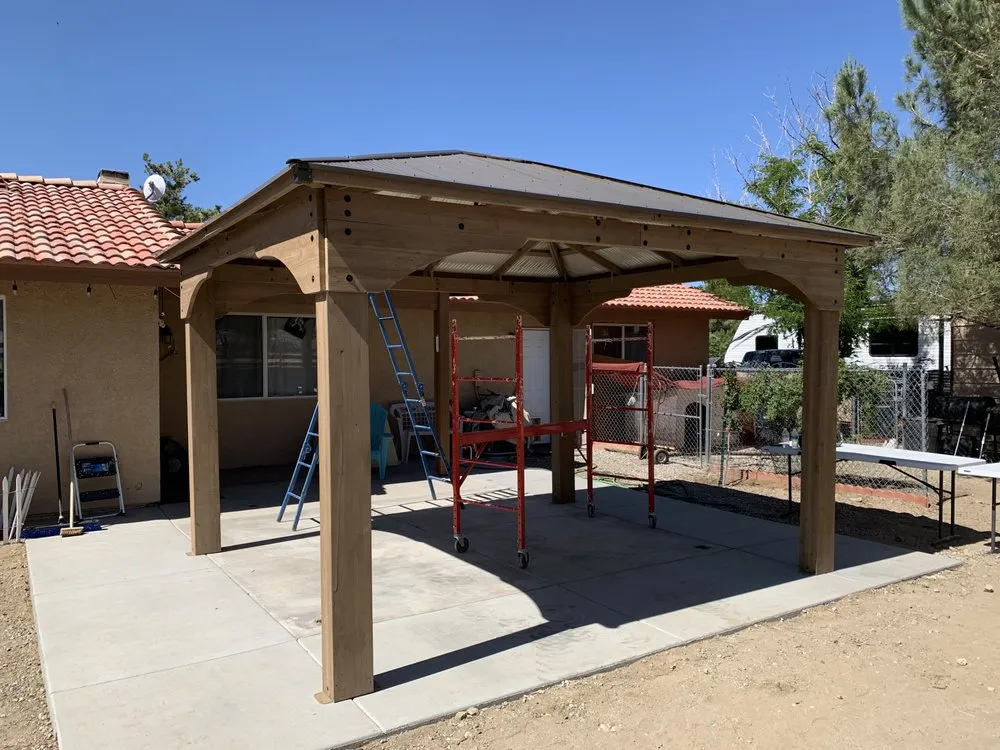 Professional yard cleanup service for residential properties in Apple Valley, CA by Integrity landscape & design