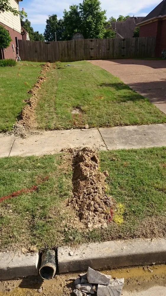 Custom yard maintenance for residential properties in Arlington, TN by Integrity Landscape and Design