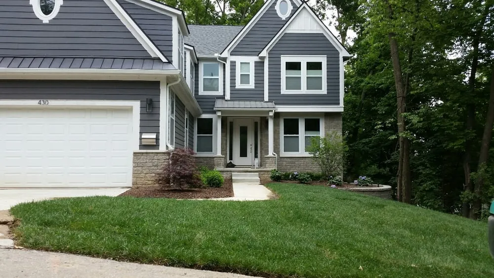 Custom garden landscaping in Northville, MI by Integrity Landscape