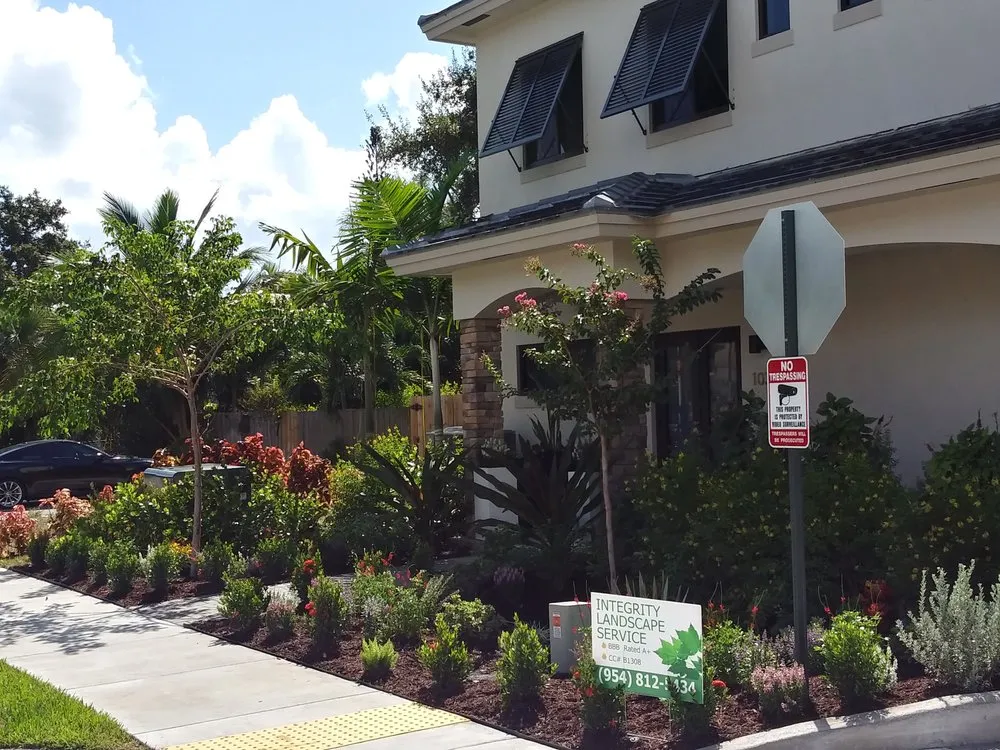 Professional landscaping services for year-round maintenance across Fort Lauderdale, FL - Integrity Landscape Service