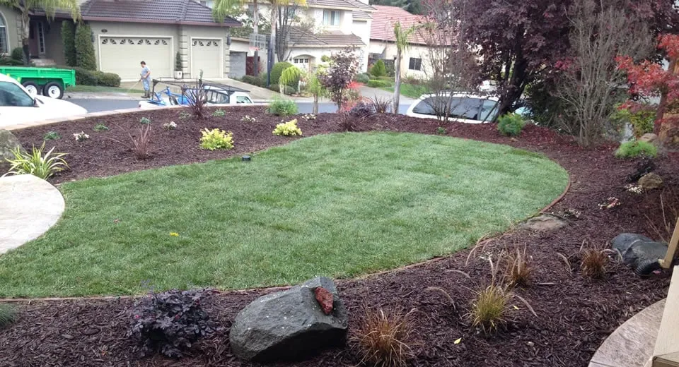 Professional lawn mowing service for beautiful yards across Roseville, CA - Integrity Landscaping and Concrete