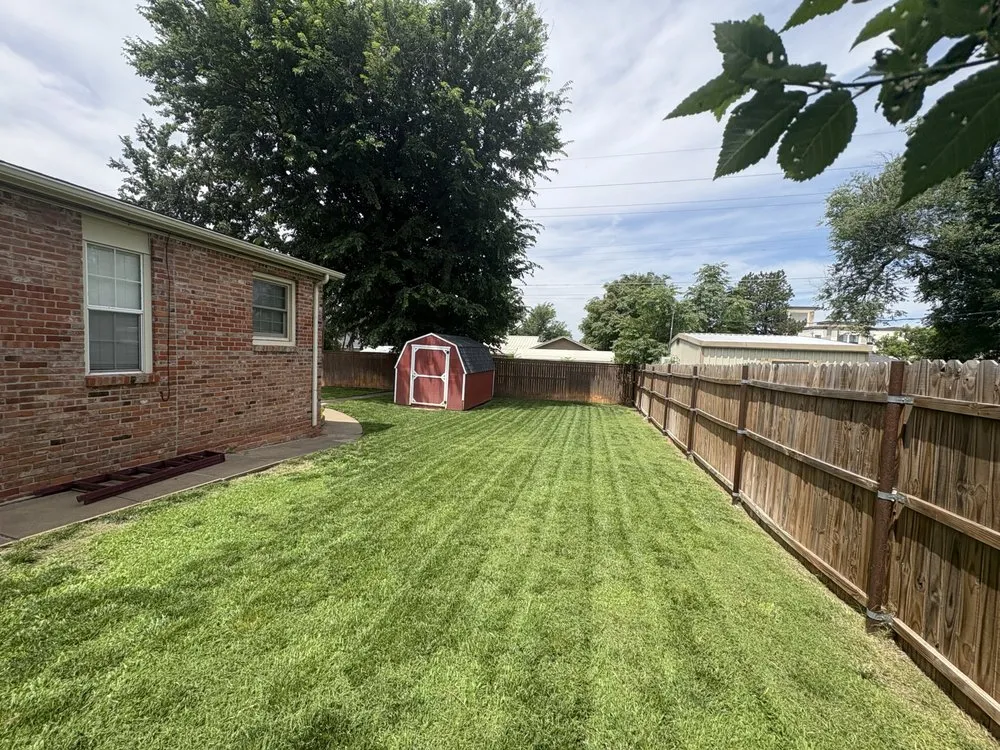 Trusted lawn care service for homes in Pampa, TX by Integrity Lawn & Wash