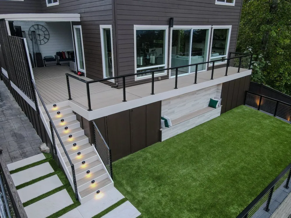 Custom landscape design in Auburn, WA by Integrity Outdoors