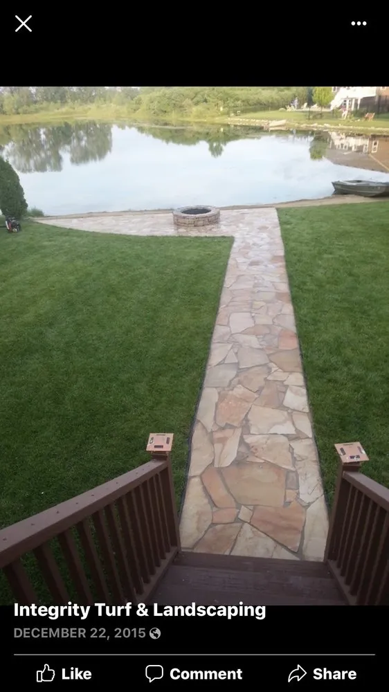 Custom outdoor landscaping in Niles, MI by Integrity Turf & Landscaping