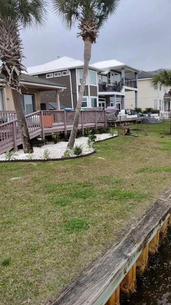 Top-rated yard cleanup service for residential properties in Orange Beach, AL by Intelligent Solutions Landscaping and Handyman