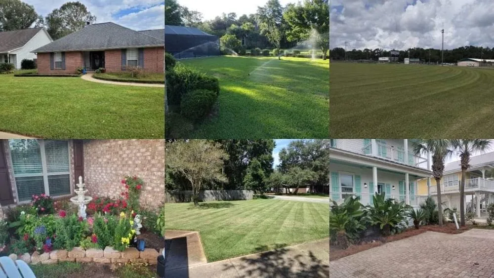 Professional landscape installation in Pensacola, FL by Intelligent Solutions Landscaping and Handyman