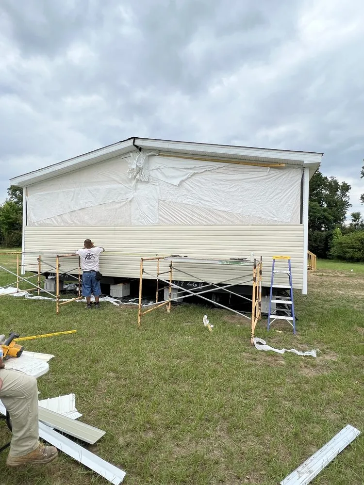 Custom landscape design in Lumberton, NC by Intense Property Solutions