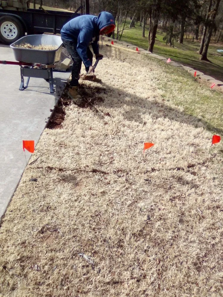 Affordable residential landscaping near you in Guthrie, OK by Intergity Lawns