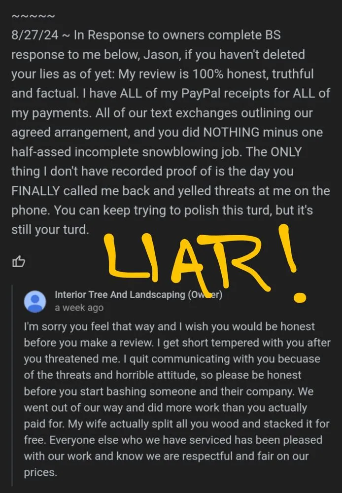 Professional landscape installation in Fairbanks, AK by Interior Tree And Landscaping