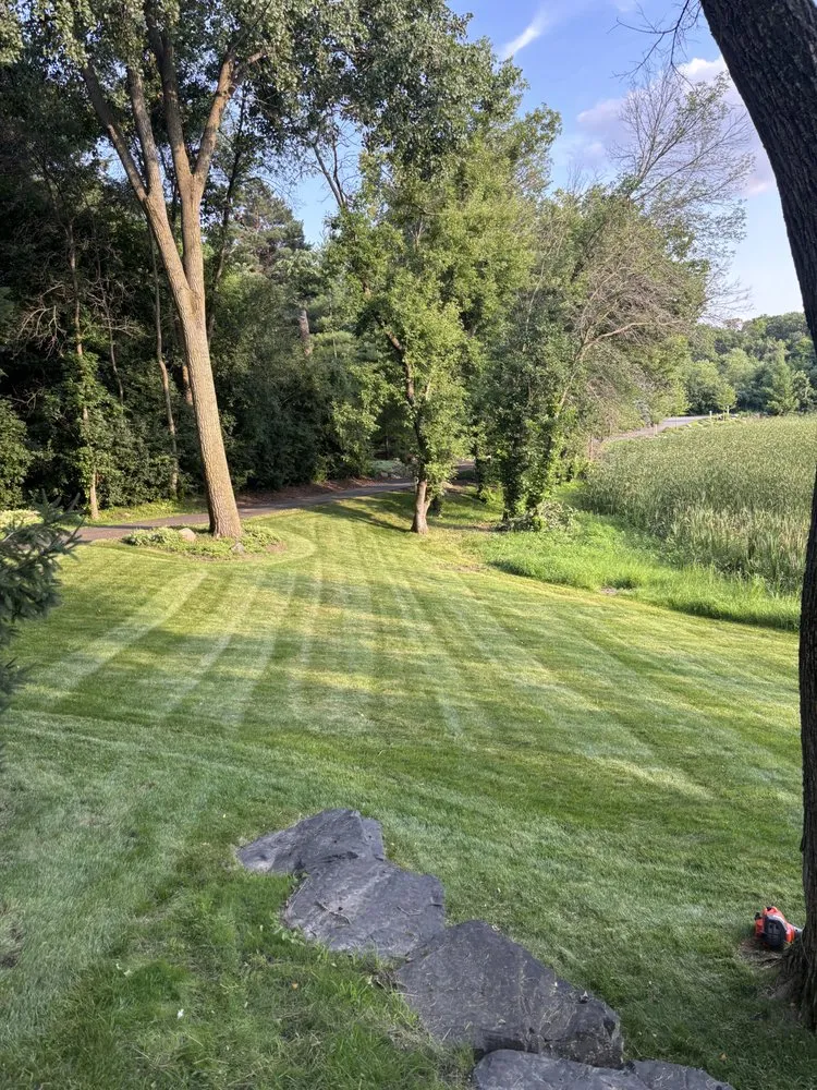 Reliable landscape installation for residential properties in Victoria, MN by Interlaken Landscape