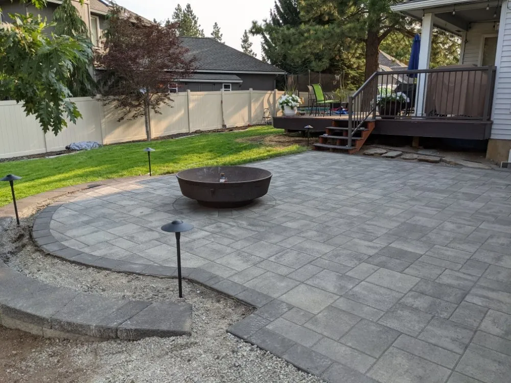 Professional garden landscaping for year-round maintenance across Spokane, WA - Interlock Hardscape