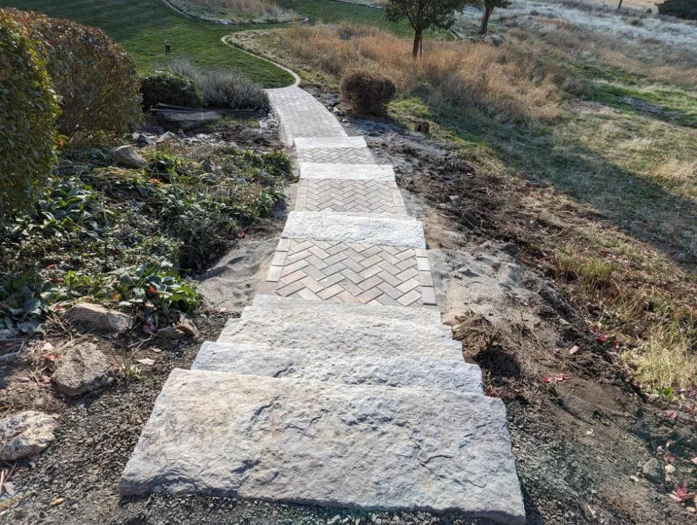 Affordable landscaping services for residential properties across Spokane, WA - Interlock Hardscape
