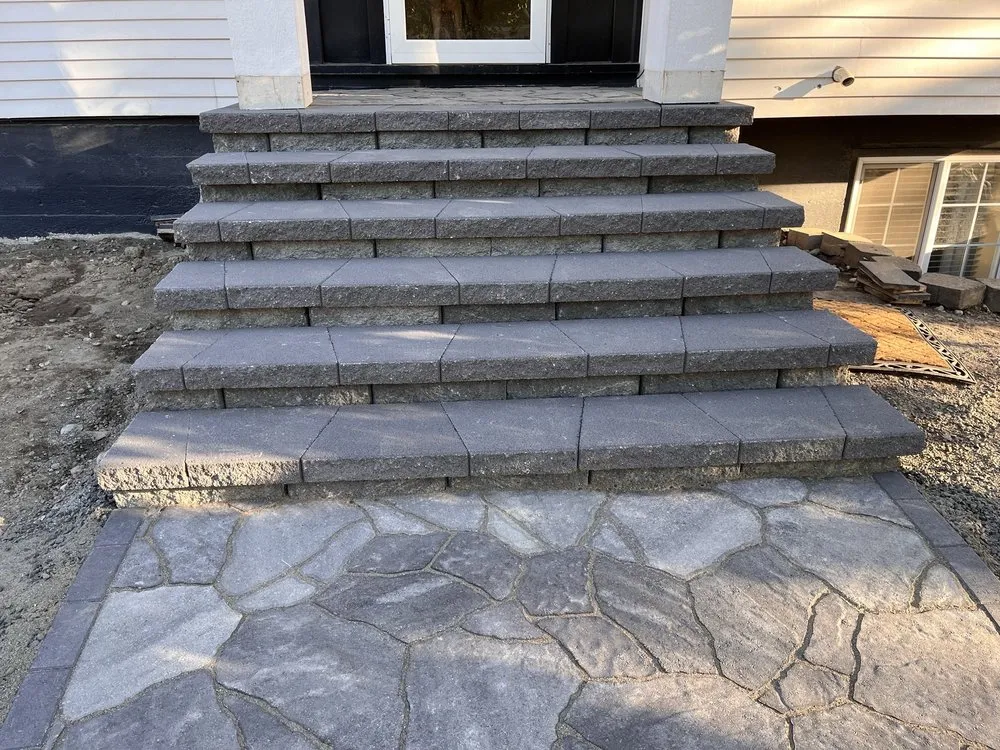 Local landscape design with custom design in Spokane, WA by Interlock Hardscape