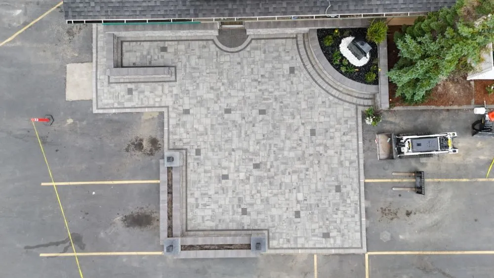 Custom landscape installation for residential properties across Spokane, WA - Interlock Hardscape