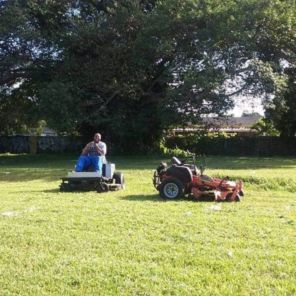 Professional landscape installation for beautiful yards in Plantation, FL by Interscope Landscaping