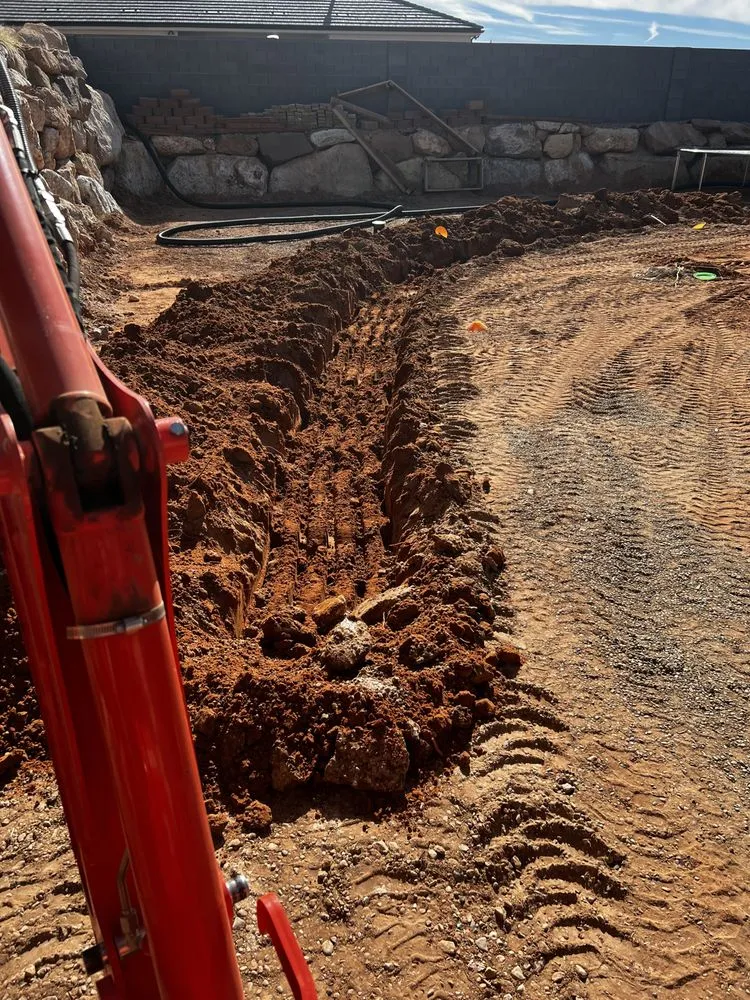 Local landscape installation in St. George, UT by Intrepid Landscapes