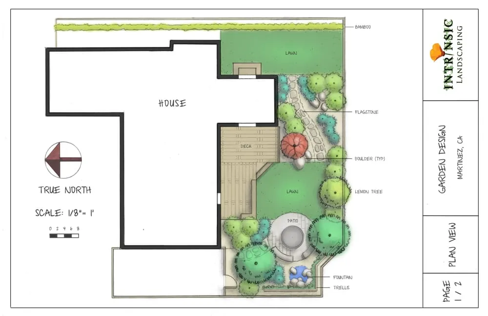 Custom lawn mowing service experts serving Walnut Creek, CA - Intrinsic Landscaping