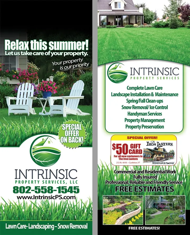 Professional lawn mowing service for year-round maintenance across Rutland, VT - Intrinsic Property Services