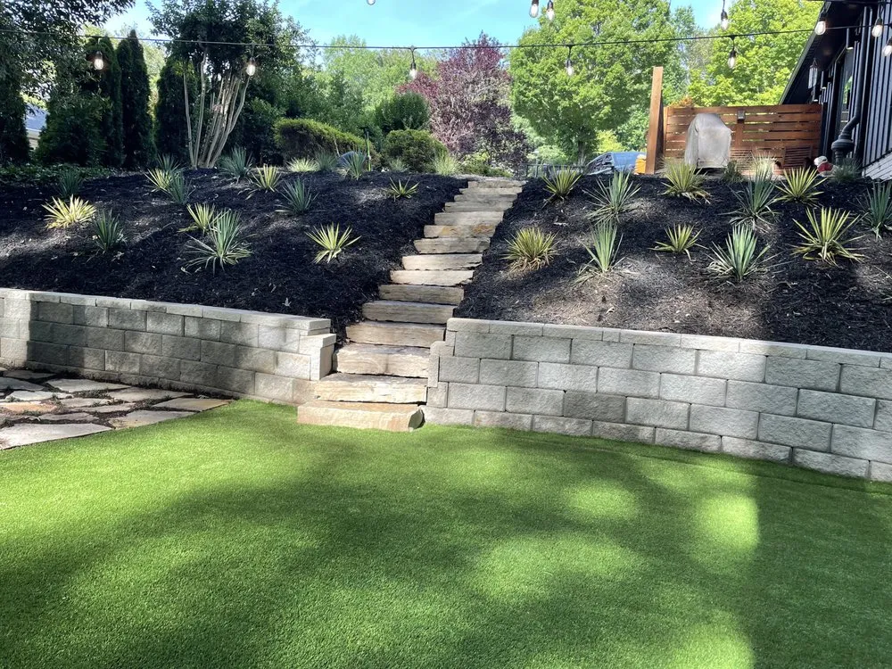 Affordable garden landscaping for year-round maintenance in Canton, GA by Inventory Landscape & Irrigation Service