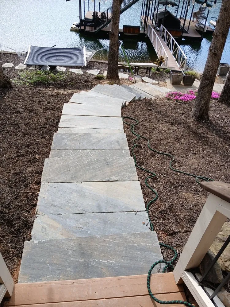 Custom yard maintenance for beautiful yards in Canton, GA by Inventory Landscape & Irrigation Service