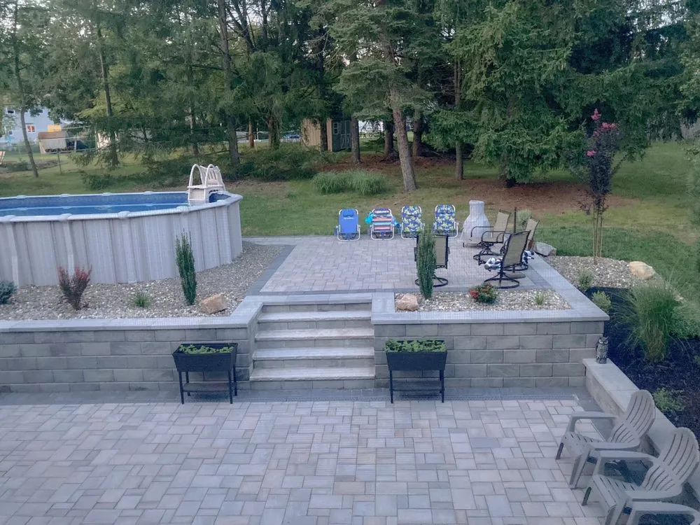 Expert outdoor landscaping with custom design across East Brunswick, NJ - Iovino's Landscaping