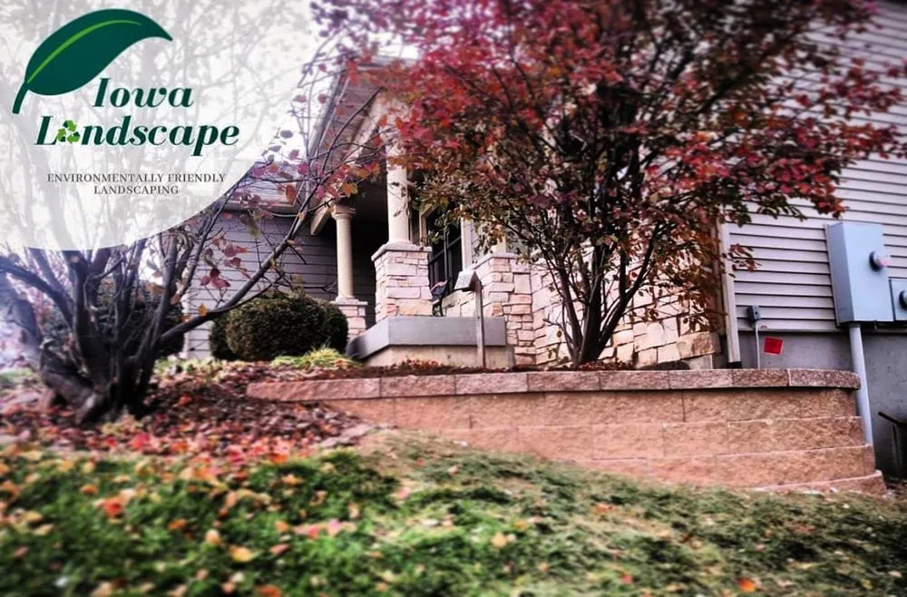 Custom garden landscaping in Iowa City, IA - Iowa Landscape